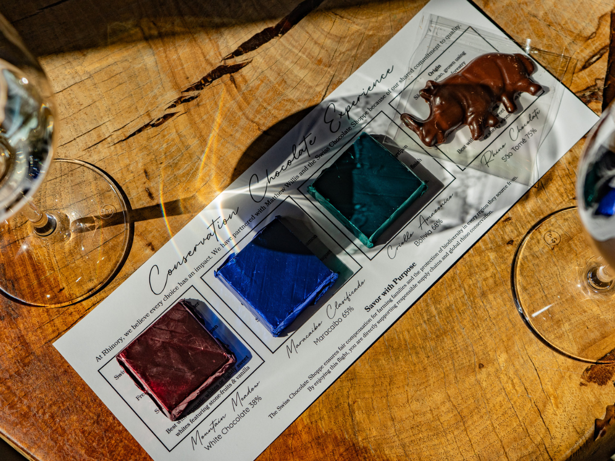 Close Up Conservation Chocolate