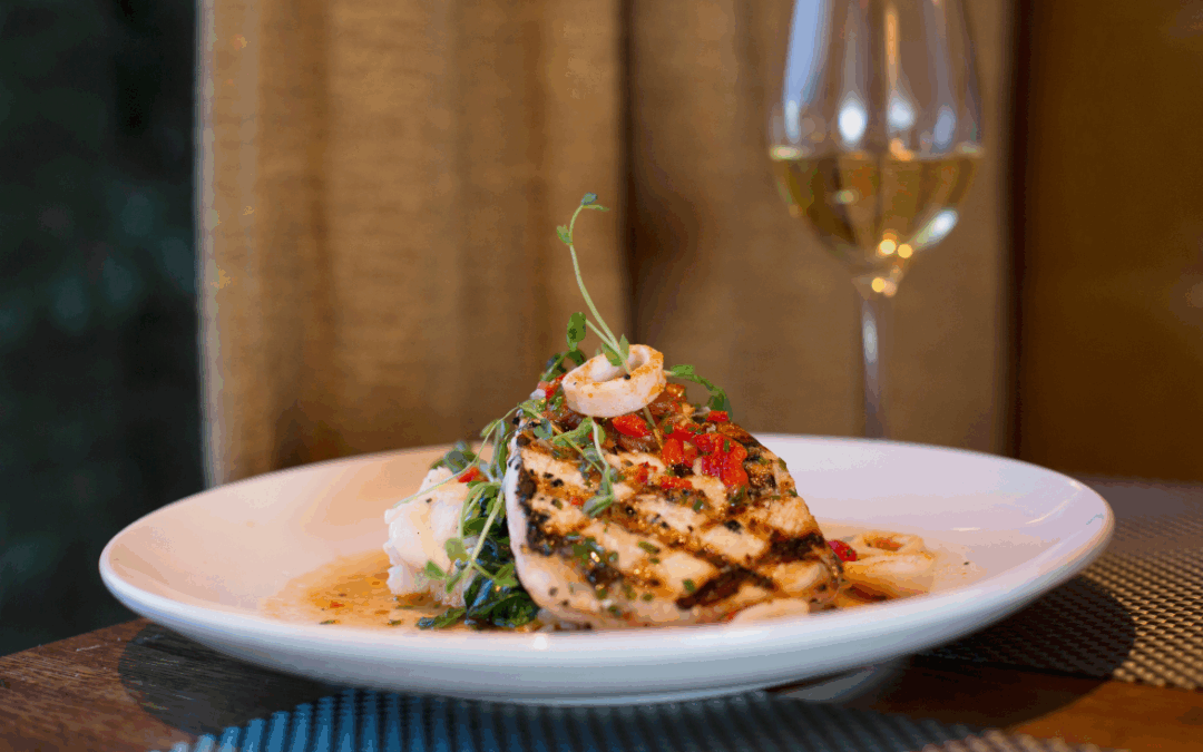 Grilled Swordfish & 2024 Texas Viognier